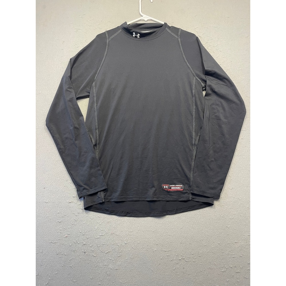 Under Armour Baseball HeatGear Fitted Polyester Black Large Mens
